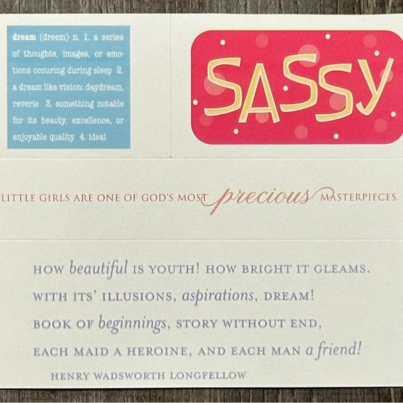 💞 New Little Girl Quotes Scrapbook Craft Stickers - Picture 1 of 2